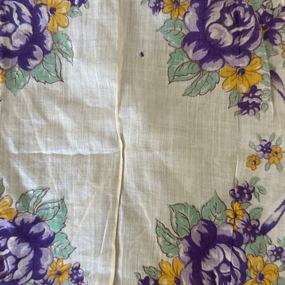 Lot of 6 Vintage Women Floral Print Handkerchiefs - Picture 9 of 10